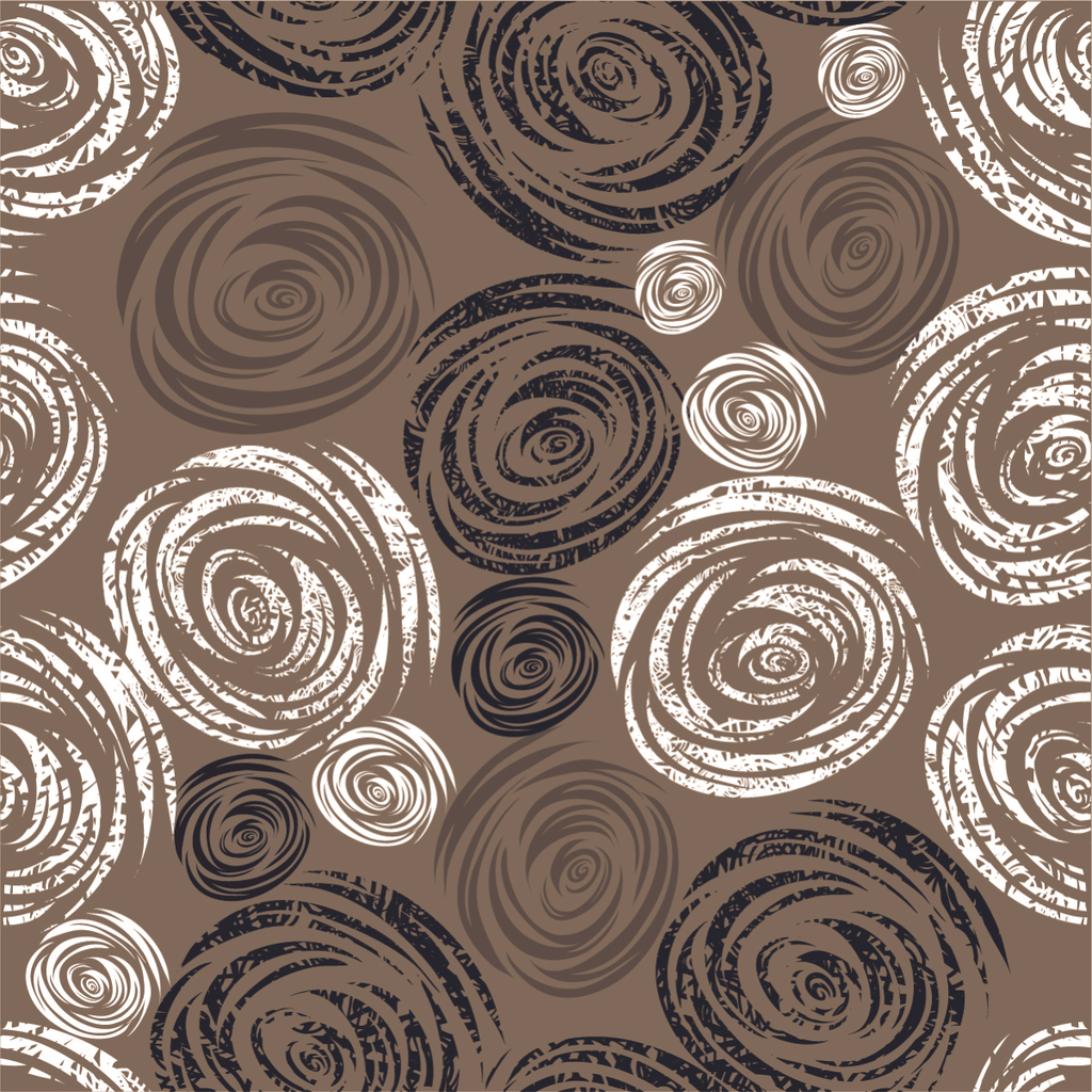 Brown Wallpaper with White Pattern uniQstiQ Geometric