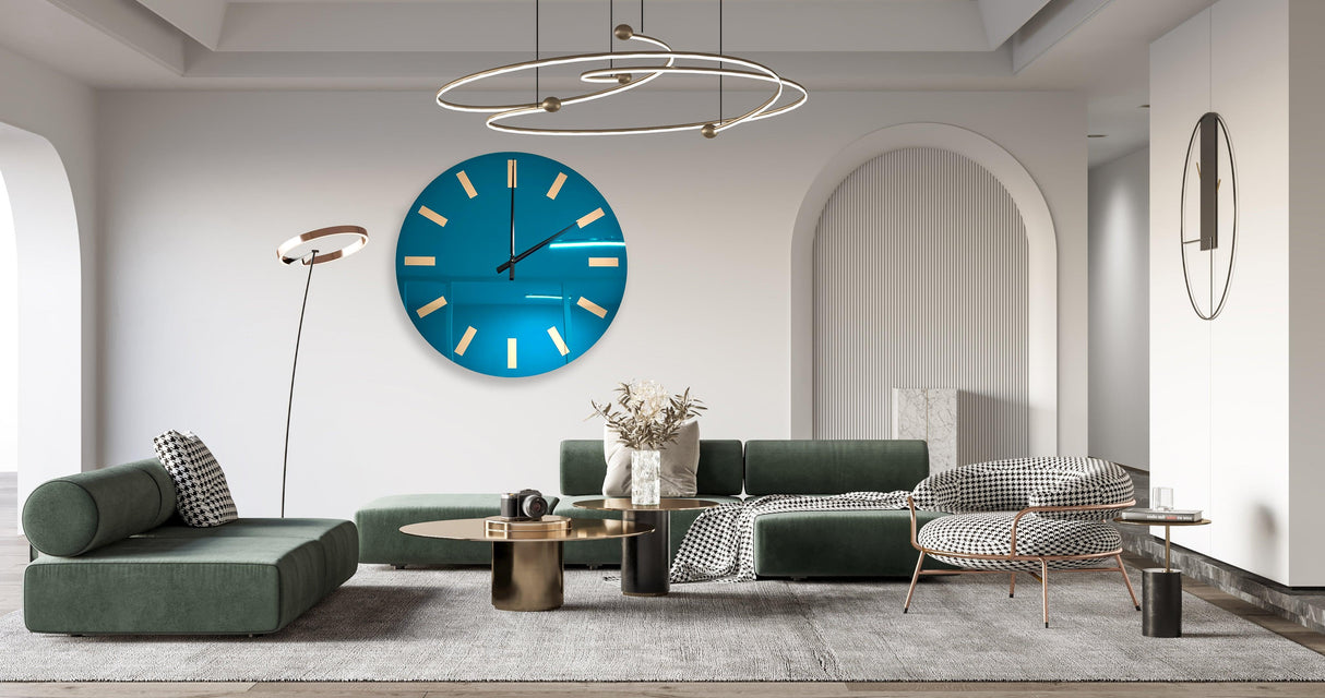 large-acrylic-wall-clock-custom-colors-mirrored-acrylic-art-wall-art-made-in-usa-wall-sculpture-mirror-wall-decor-modern-art-custom-clock