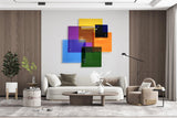 oversized-multicolor-squares-transparent-acrylic-art-wall-art-modern-art-wall-sculpture-abstract-wall-decor-3d-wall-art