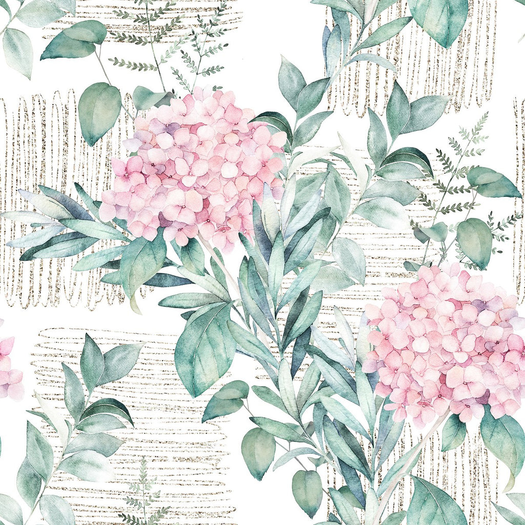 Little Pink Flowers Wallpaper  uniQstiQ Floral