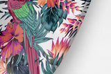 Parrot Pattern Printed Transparent Acrylic Circle - uniqstiq