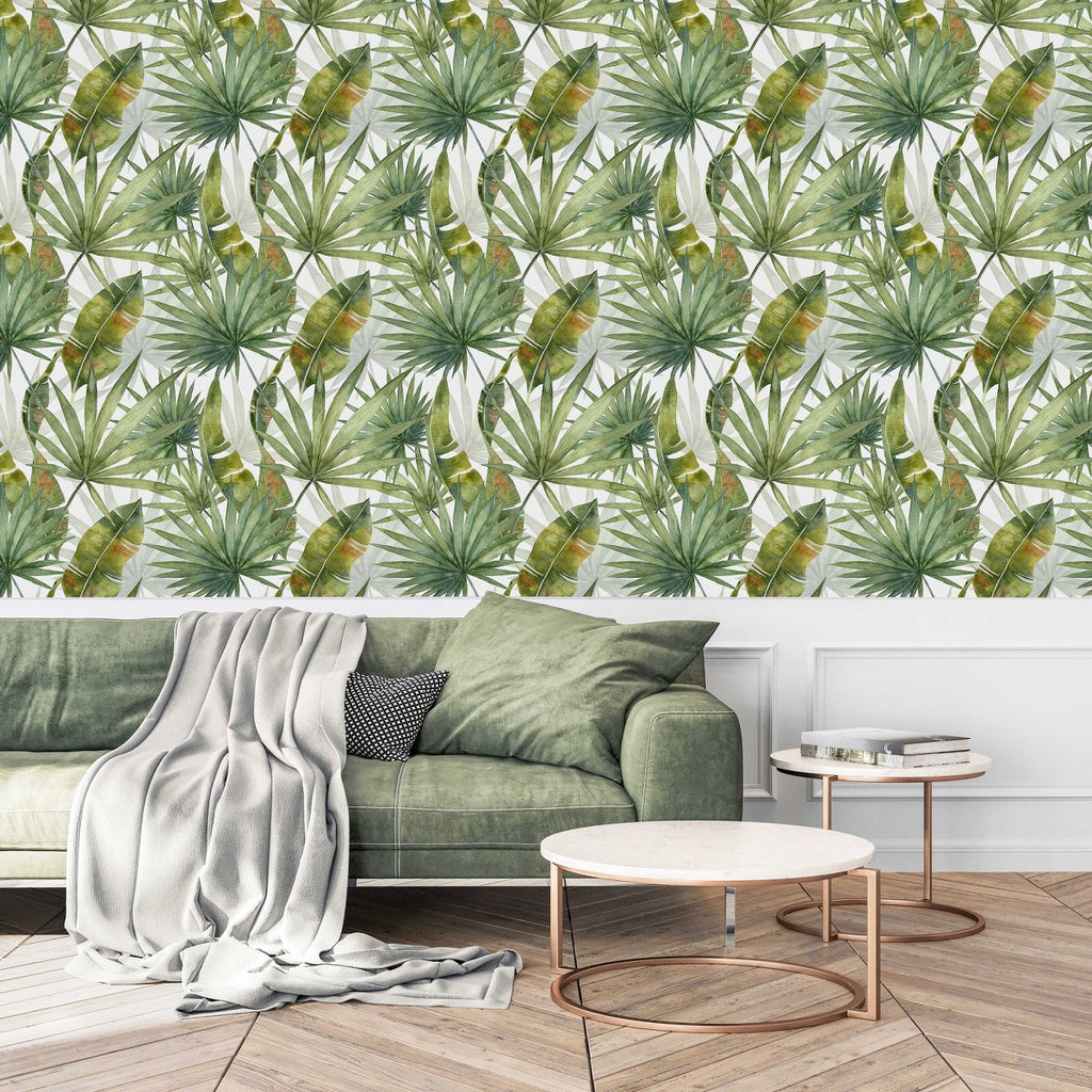 Green Exotic Plants Wallpaper uniQstiQ Tropical