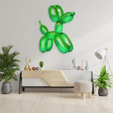 Printed Balloon Dog on Acrylic Modern Contemporary Contemporary Home DǸcor Printed acrylic 