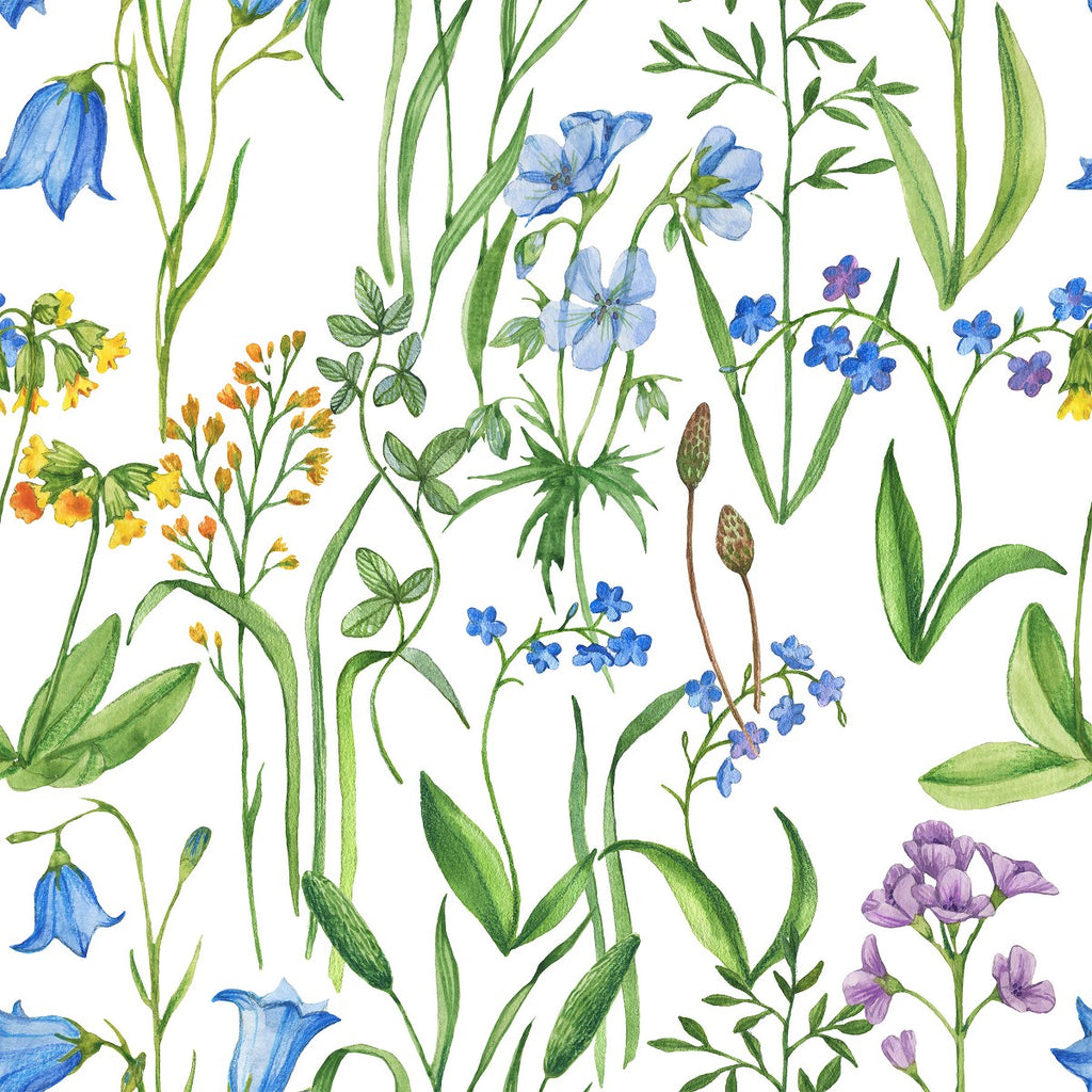 Meadow Flowers Wallpaper  uniQstiQ Floral