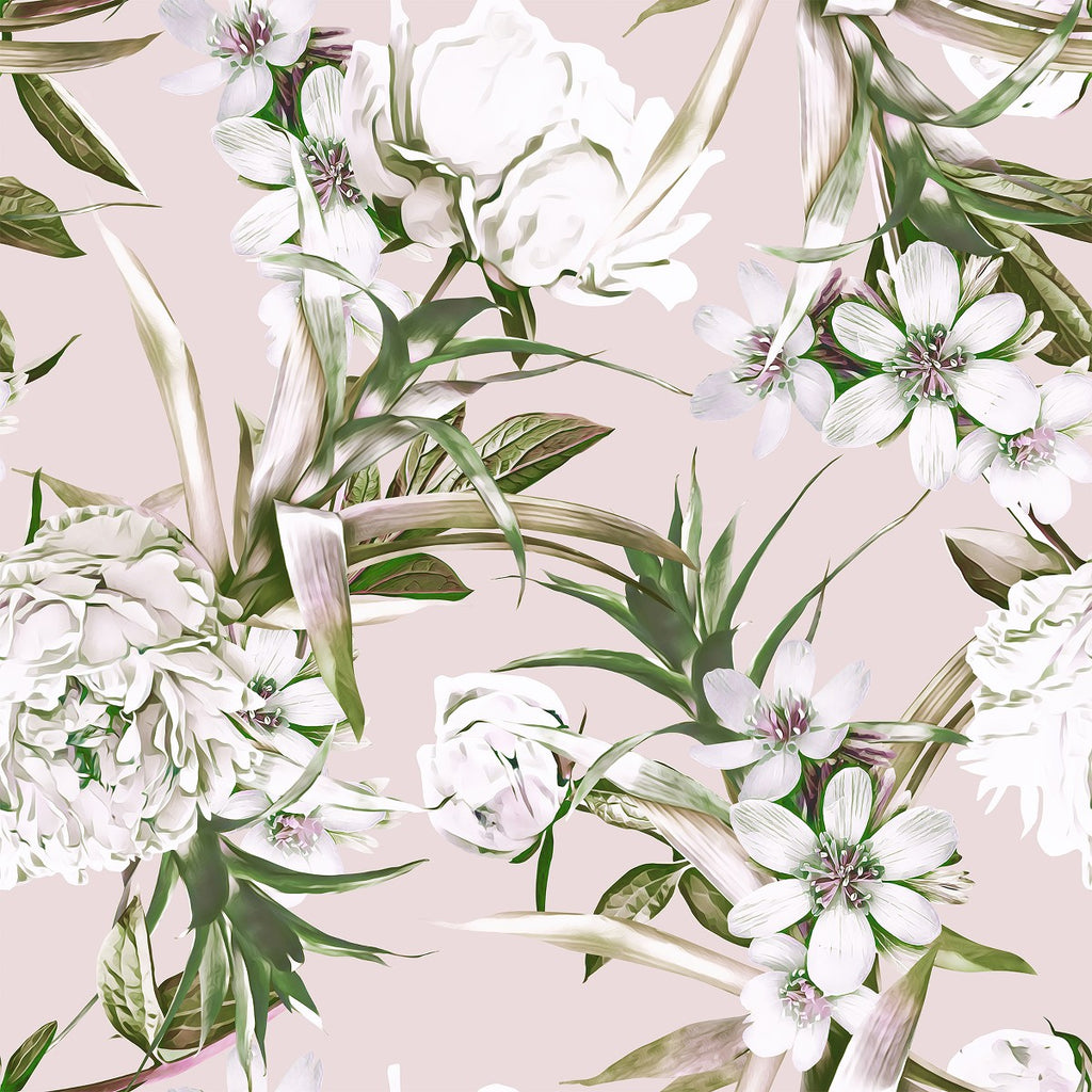 Gentle Floral Wallpaper uniQstiQ Floral
