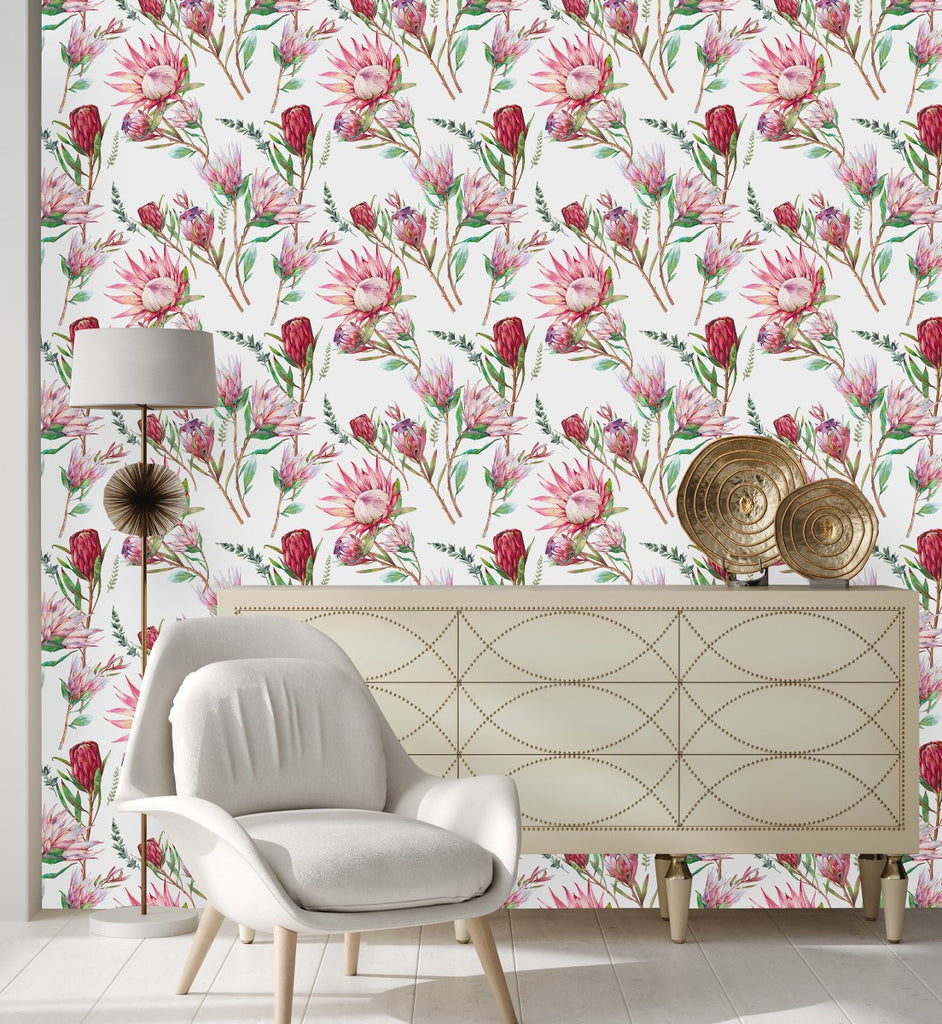 Protea Wallpaper uniQstiQ Floral