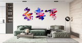 Set of 3 Squiggle Art Prints Acrylic Art Printed Art Wall Decor Wall Sculpture Trendy Wall Art Mid Century Modern Wall - uniqstiq