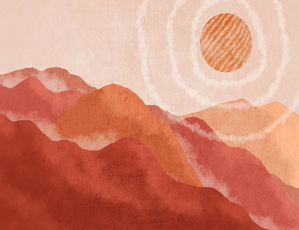 Desert Landscape Wallpaper uniQstiQ Long Murals