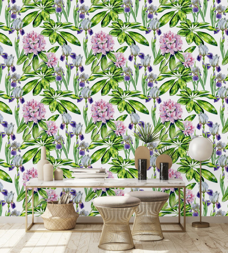 Irises Wallpaper uniQstiQ Floral