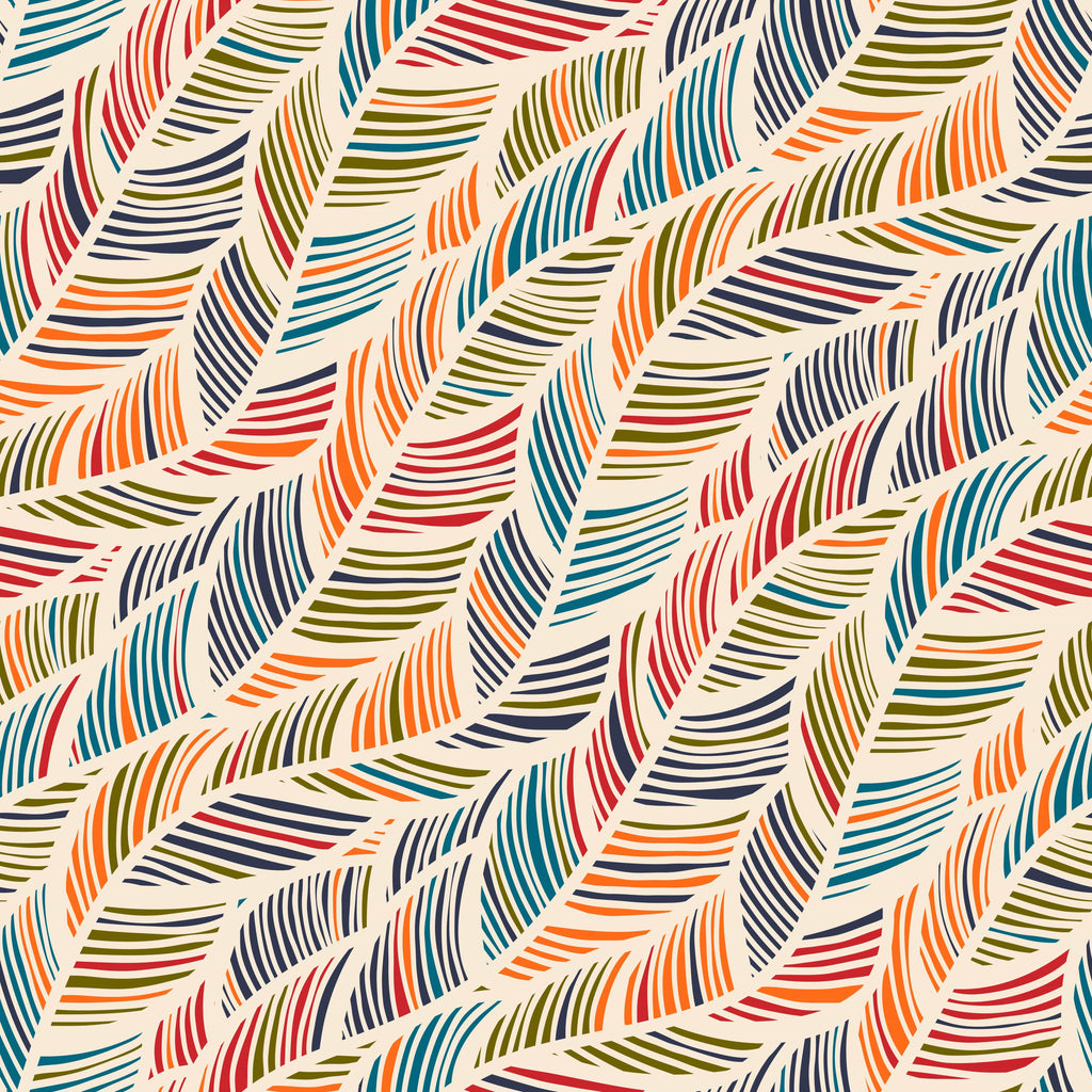 uniQstiQ Geometric Vintage Multicolor Pattern Wallpaper Wallpaper