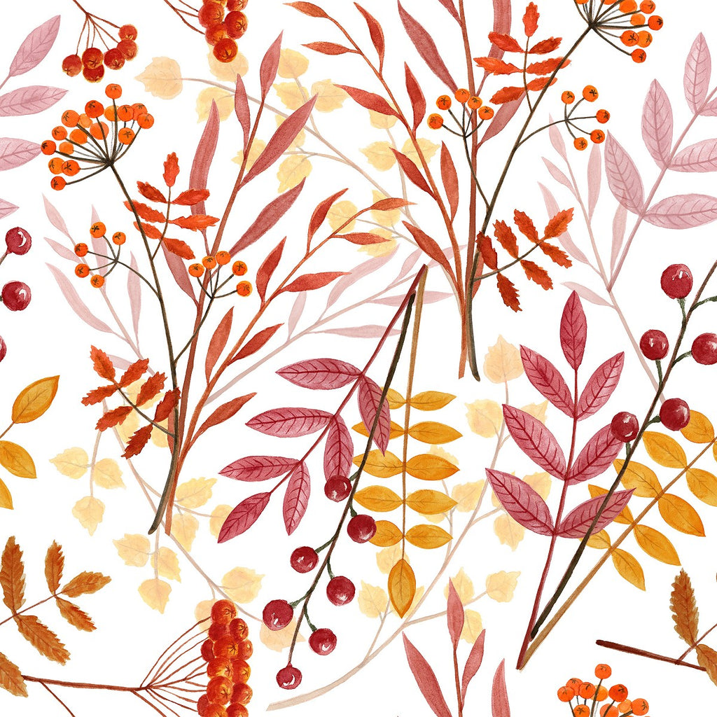 Autumn Pattern Wallpaper  uniQstiQ Botanical