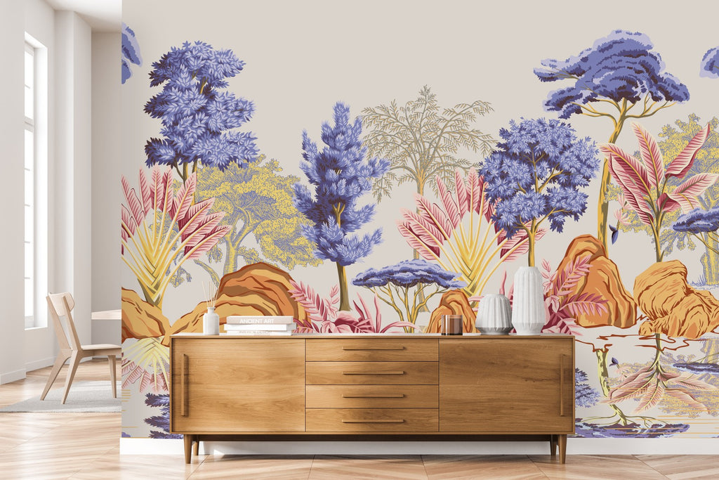 Tropical Landscape Wallpaper uniQstiQ Long Murals