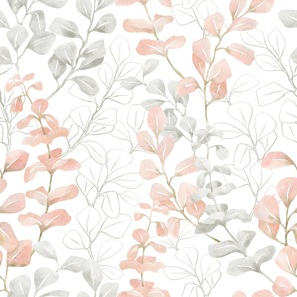Light Leaves Wallpaper  uniQstiQ Botanical