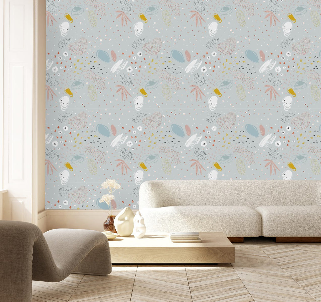 Grey Abstract Wallpaper  uniQstiQ Geometric