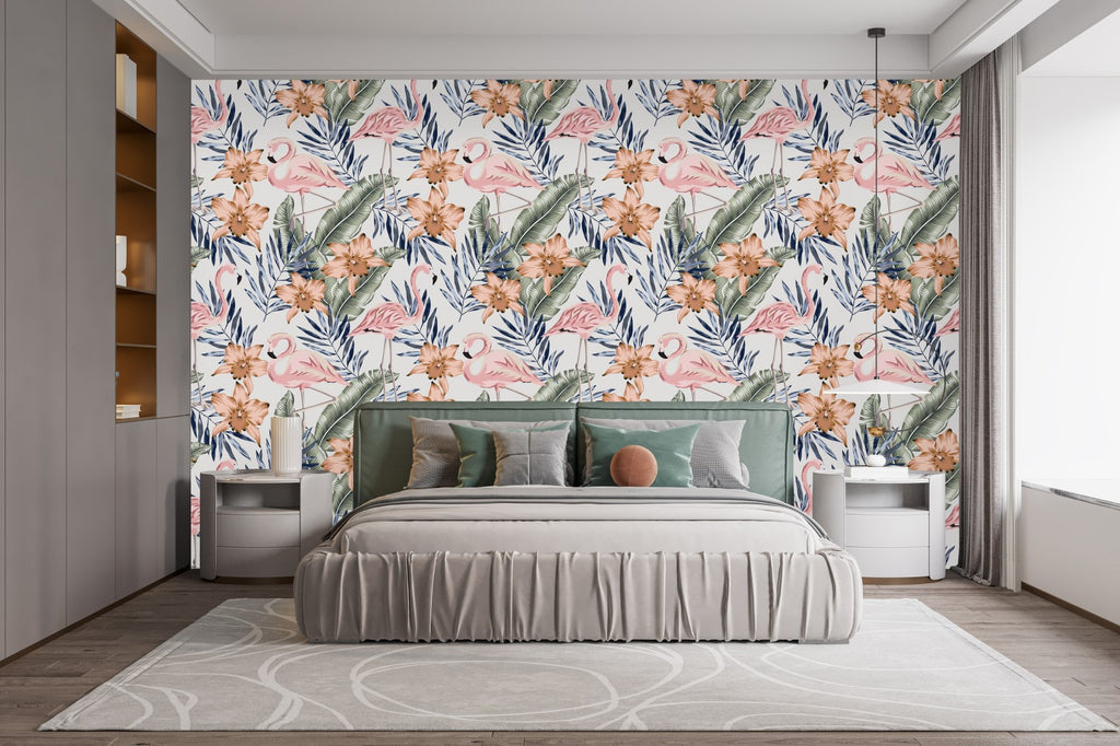 Tropical Pattern Wallpaper uniQstiQ Tropical