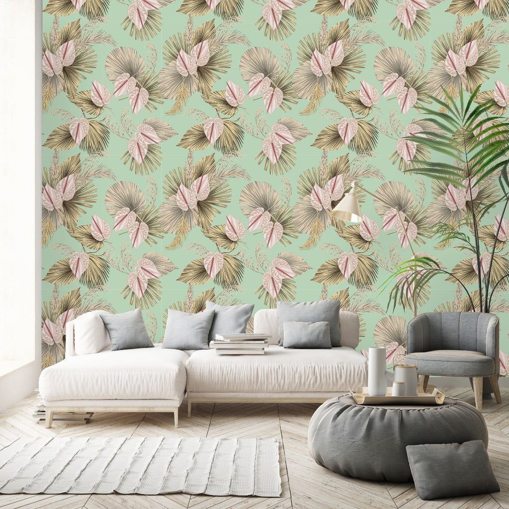 Spathiphyllum Wallpaper uniQstiQ Tropical