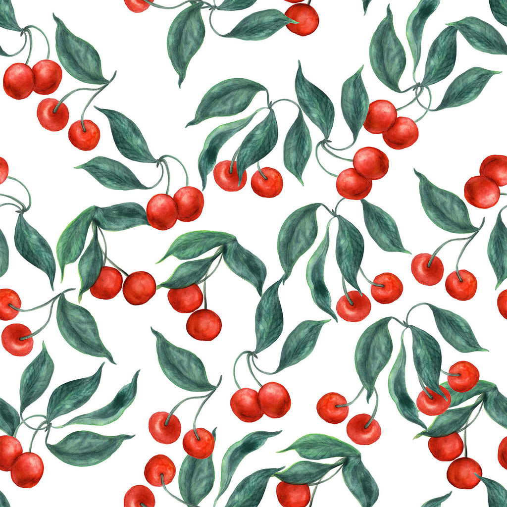 Cherry Wallpaper  uniQstiQ Botanical